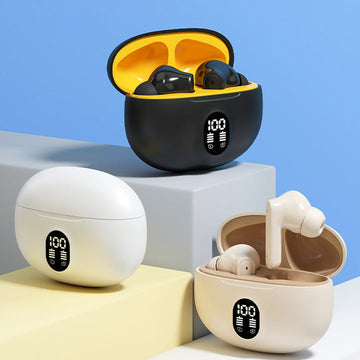 Stereo 895B Wireless Earbuds LED Mic