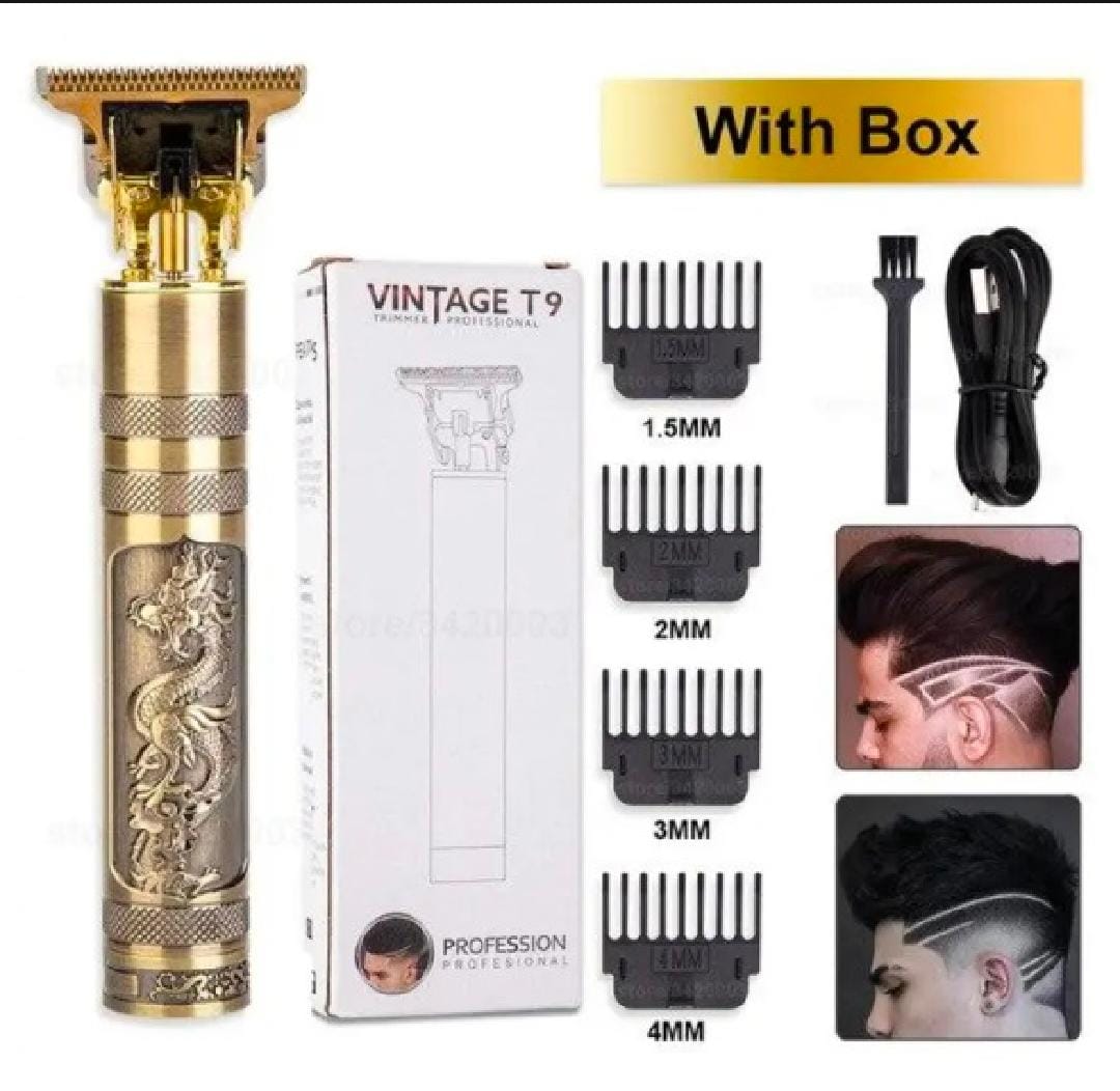 Vintage T9 Dragon Trimmer Men Gold