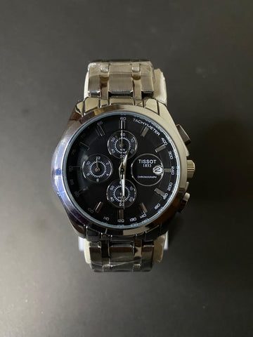 Tissot Couturier Chronograph (Silver Black)