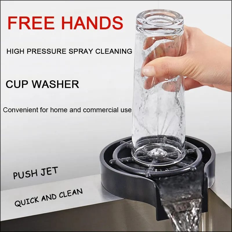 Glass Rinser Kitchen Sink Bottle Washer